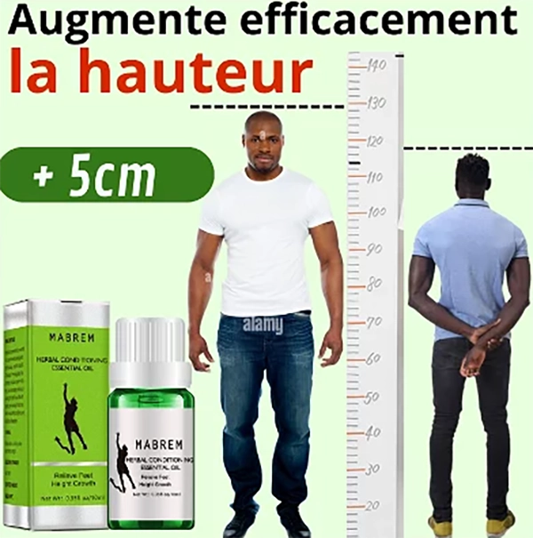 Huile de croissance et augmentation de hauteur MIRACLE !