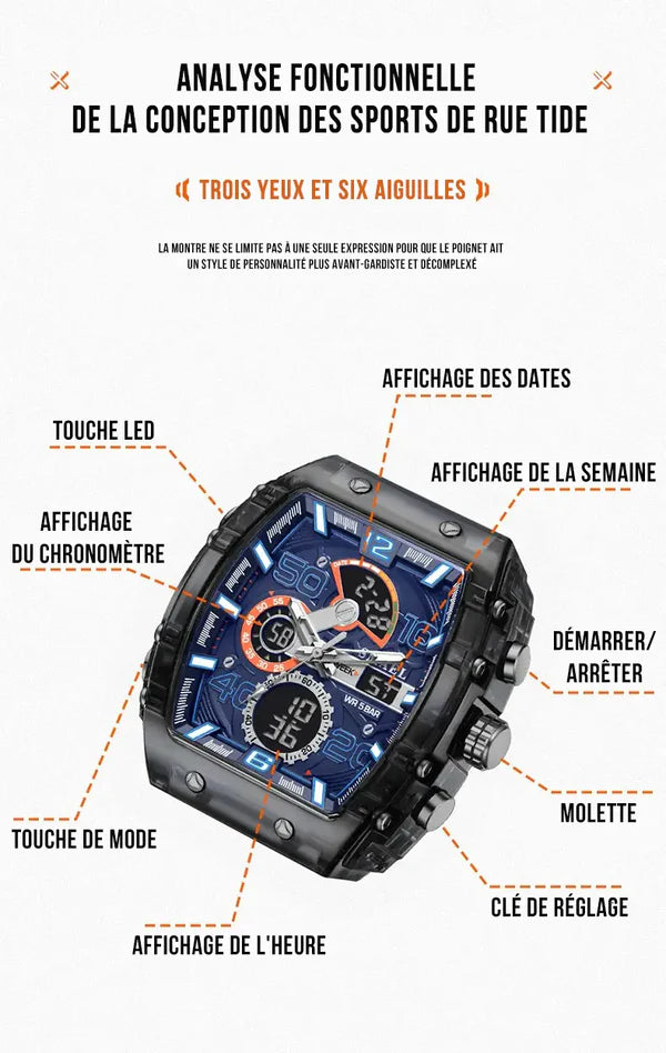 La Montre Chrono SMAEL