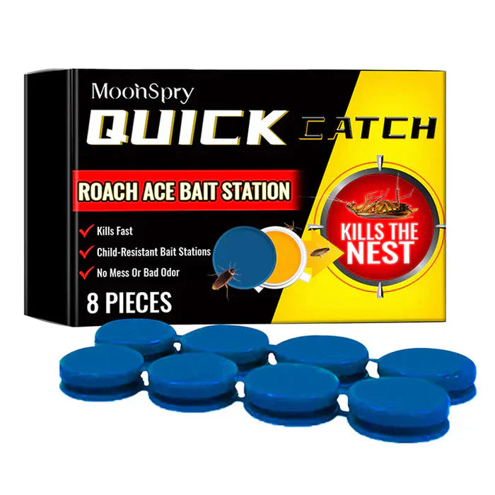 APPATS QUICK CATCH POUR INSECTES , CAFARDS OU SOURIS! ( 8 APPATS REUTILISABLES PLUSIEURS FOIS)