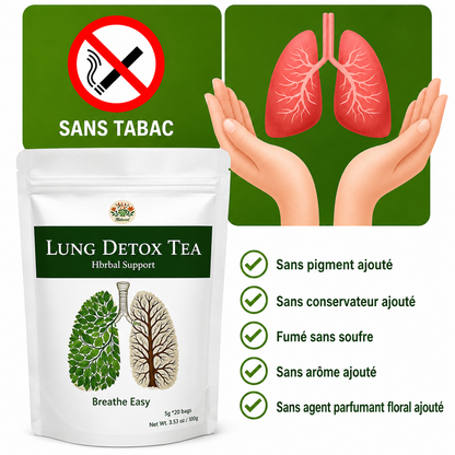 Thé Détox Respiration - La Solution Naturelle pour Respirer Librement et Retrouver un Souffle Léger !