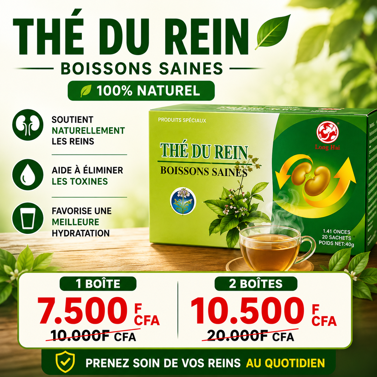 THÉ NETTOYEUR DES REINS