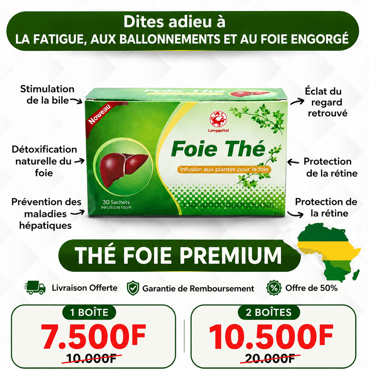 Thé nettoyeur du foie - Prenez soins de votre foie