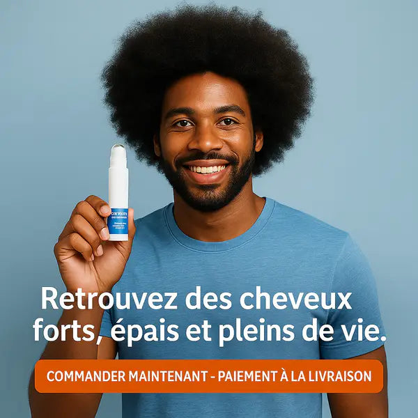 Sérum roll-on pour la croissance des cheveux