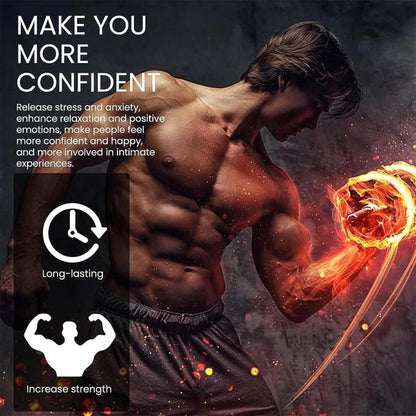 Gouttes secrètes pour hommes forts