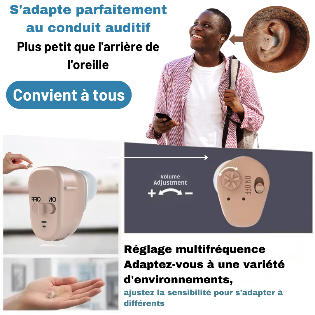 Mini appareil auditive